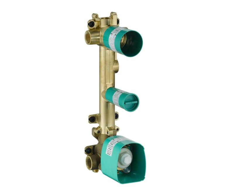 Montāžas iebūvējamā daļa Axor Termostata modulim, 2 ierīcēm, hroms 36701180