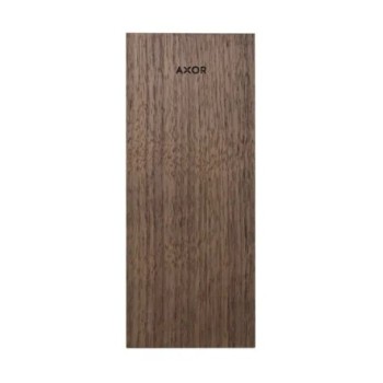 Nosegplāksne maisītājam Axor 120 mm, amerikāņu melnais valrieksts 47908000