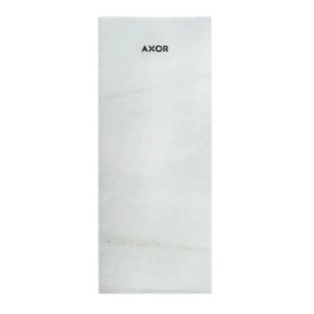 Nosegplāksne maisītājam Axor 120 mm, balts marmors 47911000