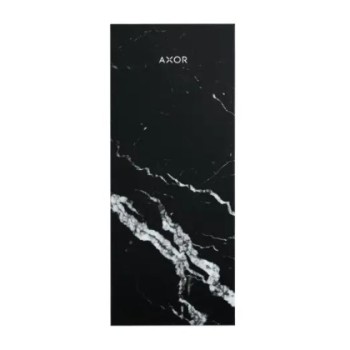Nosegplāksne maisītājam Axor 120 mm, melns marmors 47915000
