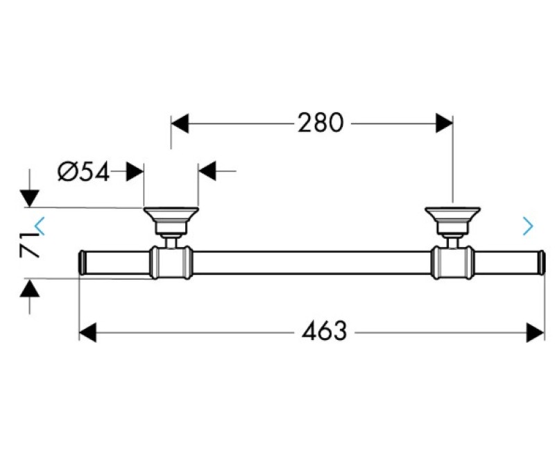 Rokturis Axor Montreux, hroms 42030000