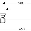 Rokturis Axor Montreux, pulēts niķelis 42030820