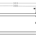 Rokturis Axor Universal Circular 30 cm, hroms 42813000