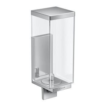 Šķidro ziepju dozators Axor Universal Rectangular ar turētāju, hroms 42610000