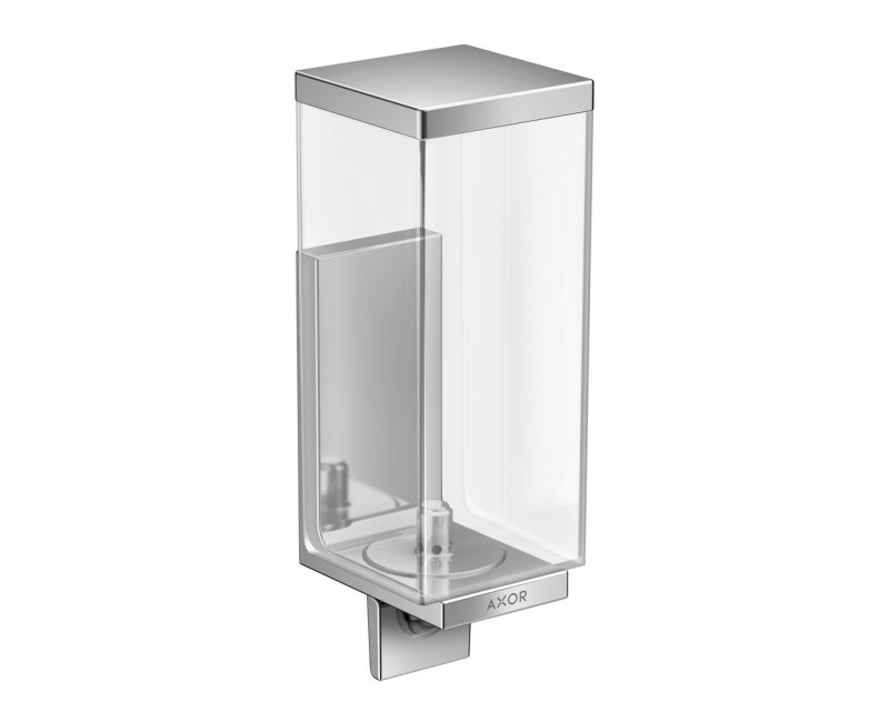 Šķidro ziepju dozators Axor Universal Rectangular ar turētāju, hroms 42610000