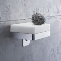 Šķidro ziepju dozators Axor Universal ar turētāju un plauktu, hroms 42819000