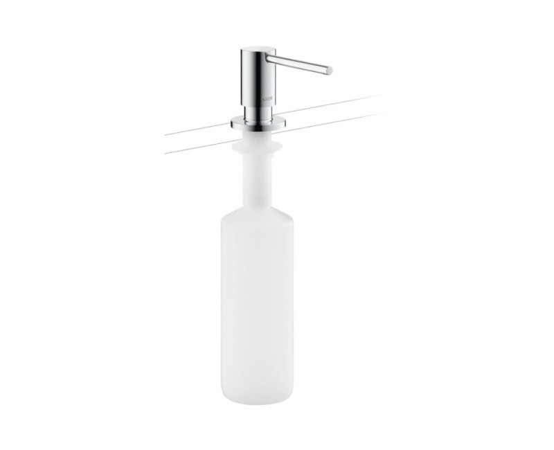 Šķidro ziepju dozators Axor Uno, 500 ml, hroms 42818000