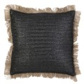 Spilvens Dekoratīvais, divpusējs ar bārkstīm – 40 × 40 cm_TX8597