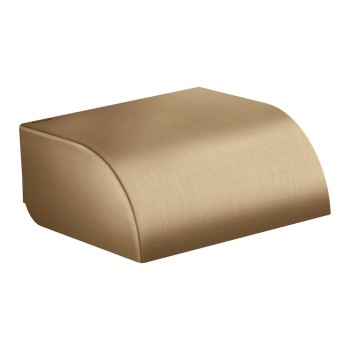 Tualetinio popieriaus laikiklis Axor Universal Circular matinė bronza 42858140