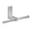 Tualetes papīra turētājs Axor Universal Rectangular hroms 42657000