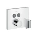 Vannas / Dušas maisītājs Axor ShowerSelect Square iebūvējams ar termostatu, FixFit bloku un turētāju, hroms 36712000