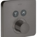Vannas / Dušas maisītājs Axor ShowerSelect Iebūvējamais termostats, birstēts melns hroms 36707340