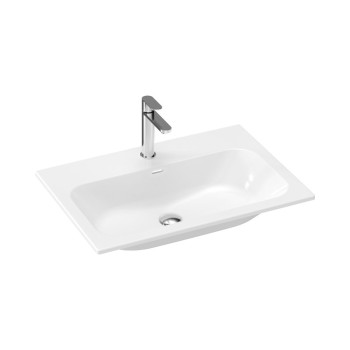 Vannos kambario kriauklė Ravak Chrome 700 Slim Balta XJX01170002