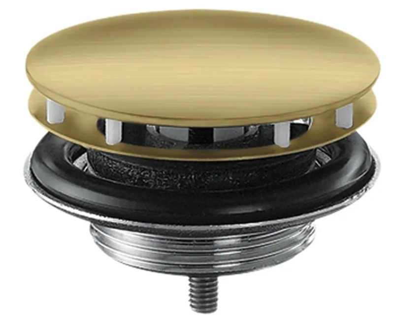 Izlietnes izplūde AXOR, 1 1⁄4", pulēts misiņš 51301950