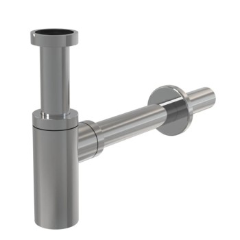 Izlietnes sifons Kielle D32 mm, apaļš, metāla 30901010