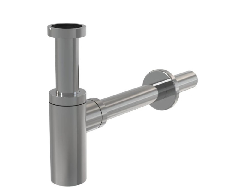 Izlietnes sifons Kielle D32 mm, apaļš, metāla 30901010