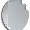 Spogulis Raguvos Baldai ECO ROUND 80cm ar 2 Solar apgaismojumu