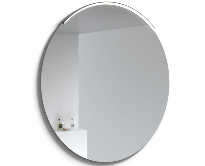 Spogulis Raguvos Baldai ECO ROUND 100cm ar Melnu apgaismojumu