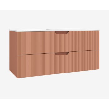 Vannas istabas skapītis OZE Hipster (bez izlietnes) 1200mm Terracotta