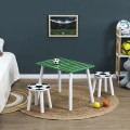Bērnu galdiņa komplekts ar 2 taburetēm – Futbola dizains_HD0567