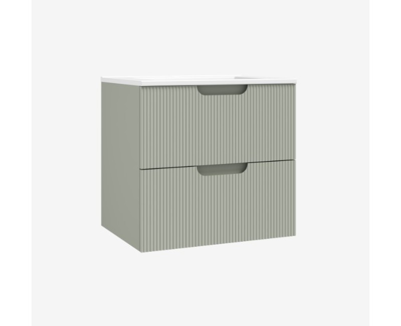 OZE Hipster vonios spintelė (be praustuvo) 600mm Sage Green