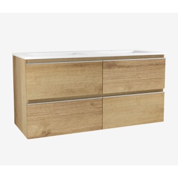 Vannas istabas skapītis OZE COME (bez izlietnes) 1200mm Golden Oak