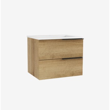 Vannas istabas skapītis OZE ar izlietni Celtic 600mm Golden Oak