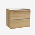 Vannas istabas skapītis OZE ar izlietni COME 800mm Golden Oak CV-CO800CD