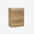 Шкафчик с раковиной OZE Deko 400мм Дуб Золотой Golden Oak