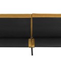 Dīvāns Izvelkams – sinepju dzeltens velvets, 198 cm_HD0133