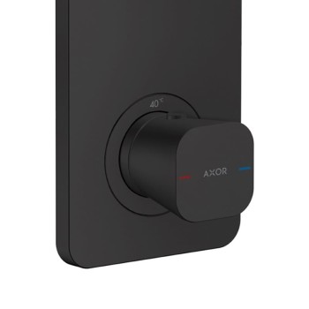 Dušas maisītājs AXOR Citterio C ar termostatu iebūvējams, matēti melns 49701670