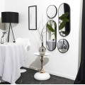 Galdiņš Dizain  Portobello – balts ar zelta akcentu (54 cm)_HD0387