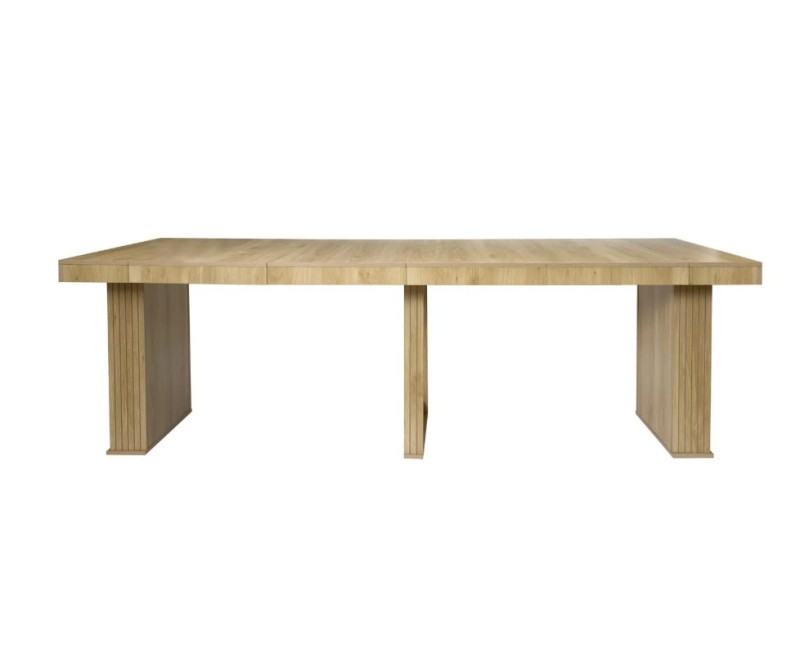 Galds / Konsole Izvelkamais “Klaus” 90–235 cm – koka dizains (MDF)_HD7755