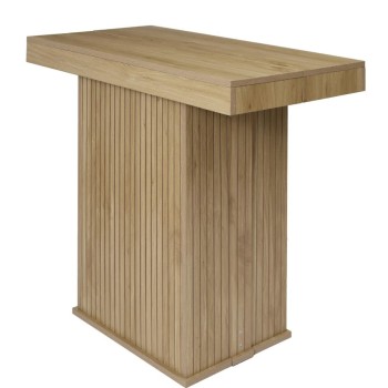 Galds / Konsole Izvelkamais “Klaus” 90–235 cm – koka dizains (MDF) HD7755