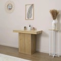 Galds / Konsole Izvelkamais “Klaus” 90–235 cm – koka dizains (MDF)_HD7755