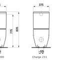 Унитаз Laufen Lua Без бачка и крышки H8259520000001OUTLET