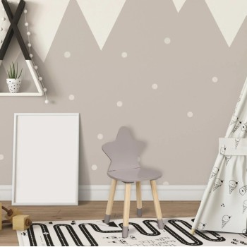 Krēsls, Bērnu "Star" – pelēks ar priedes koka kājām HD6923