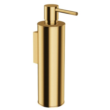 Šķidro ziepju dozators Omnires MODERN PROJECT, montāžai pie sienas, 150 ml, birstēts zelts MP60721GLB