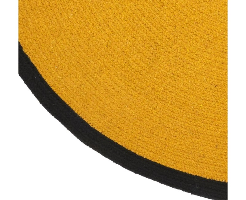 Paklājs Apaļš “Mustard Yellow” – Ø 120 cm TX9048