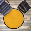 Paklājs Apaļš “Mustard Yellow” – Ø 120 cm TX9048