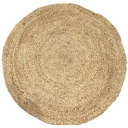 Māja & Interjers Paklājs Apaļš džutas