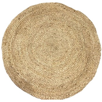 Paklājs Apaļš džutas – 120 cm TX9009