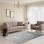 Paklājs Mīksts ar sudraba akcentiem 120 × 170 cm – elegants interjera akcents TX9420