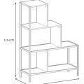 Plaukts Metāla kāpņu H112cm_HD0081