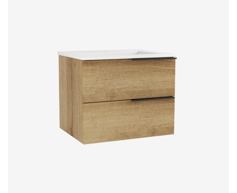 Vannas istabas skapītis OZE Celtic (bez izlietnes) 600mm Golden Oak