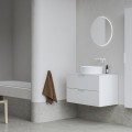 Augstais skapis Ravak SB Comfort 400 (bez roktura) Balts