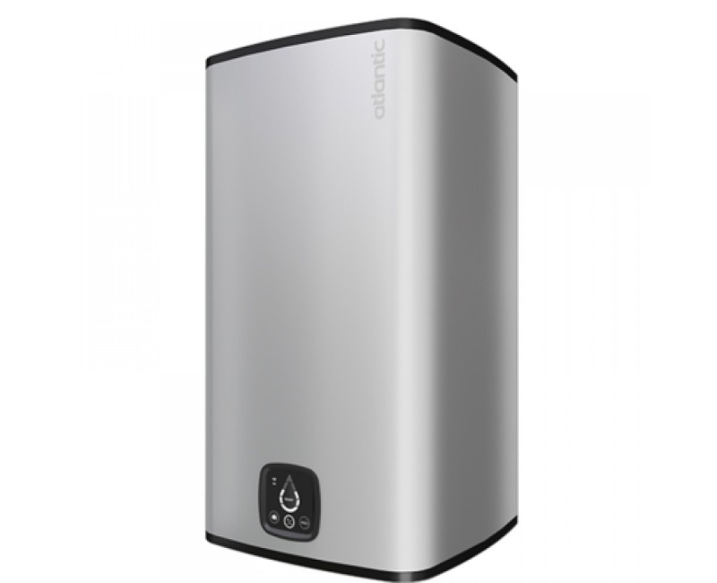 Водонагреватель (бойлер) ATLANTIC CUBE STEATITE WI-Fi SILVER 150л вертикальный 2.4кВт с сухим теплом 871233