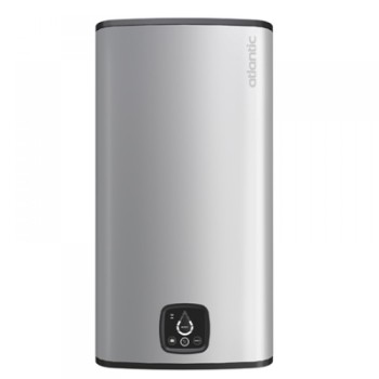 Ūdens sildītājs (Boileris) ATLANTIC CUBE STEATITE WI-Fi SILVER 100Lvertikāls 2.4kW ar sauso sildelementu 861340