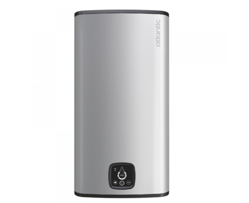 Водонагреватель (бойлер) ATLANTIC CUBE STEATITE WI-Fi SILVER 150л вертикальный 2.4кВт с сухим теплом 871233