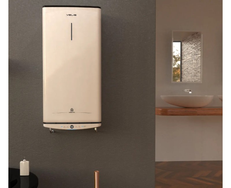 Elektriskais Ūdens Sildītājs (Boilers) ARISTON VELIS PRO 100 EU 80L vertikāls / horizontāls (362137)